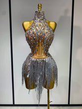 Women Sexy Sequins Rhinestone Glitter Two Pieces Sets 2025 Luxury Birthday Evening Party Nightclub Hotwife Singer Stage Outfit